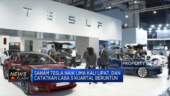 Market Cap Tesla Lampaui USD 500 M