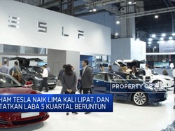 Market Cap Tesla Lampaui USD 500 M