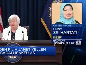 Uji Efek Terpilihnya Yellen Sebagai Menkeu AS Pada Ekonomi RI
