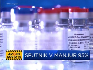 Vaksin Sputnik V Manjur 95%