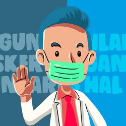 Covid Mengganas, Warga Diminta Pakai Masker Bedah, Bukan Kain