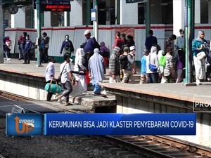 Kerumunan Bisa Jadi Klaster Penyebaran Covid-19