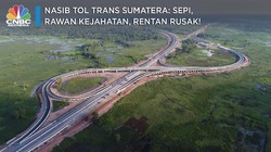 Nasib Tol Trans Sumatera: Sepi, Rawan Kejahatan, Rentan Rusak