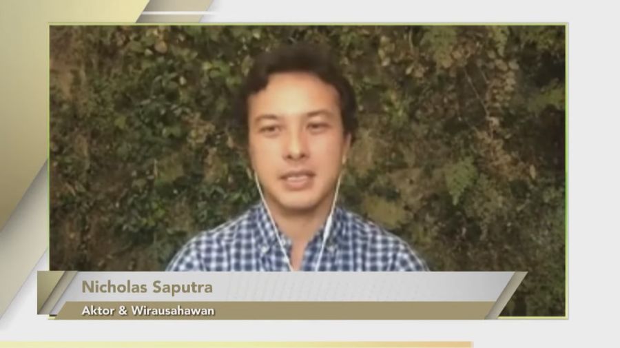 Nicholas Saputra, Aktor & Wirausahawan (Tangkapan Layar Youtube Bank Mandiri)