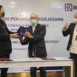 BRI Agro Gandeng Restock Salurkan Kredit via Platform Digital