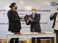 BRI Agro Gandeng Restock Salurkan Kredit via Platform Digital