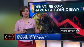 Dekati Rekor, Harga Bitcoin Dibanting