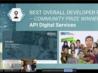 Kalahkan 32 Perusahaan, BNI Jadi Developer API Portal Terbaik