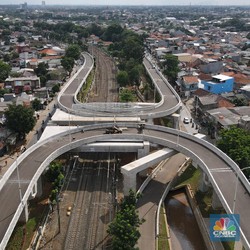 Fly Over Tapal Kuda Lenteng Agung Resmi Beroperasi, Bye Macet