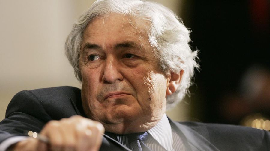 James Wolfensohn, former World Bank president, attends the Initiative for Global Development 2006 National Summit Thursday, June 15, 2006 in Washington. (AP Photo/Charles Dharapak)