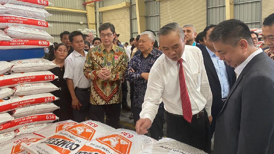 Peresmian pabrik Japfa di Vietnam/dok Kedubes RI Vietnam