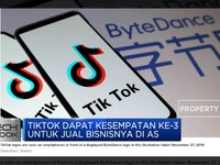 Tiktok Dapat Kesempatan ke-3 untuk Jual Bisnisnya di AS
