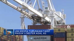 Uni Eropa Turunkan Tarif Masuk Lobster Asal AS
