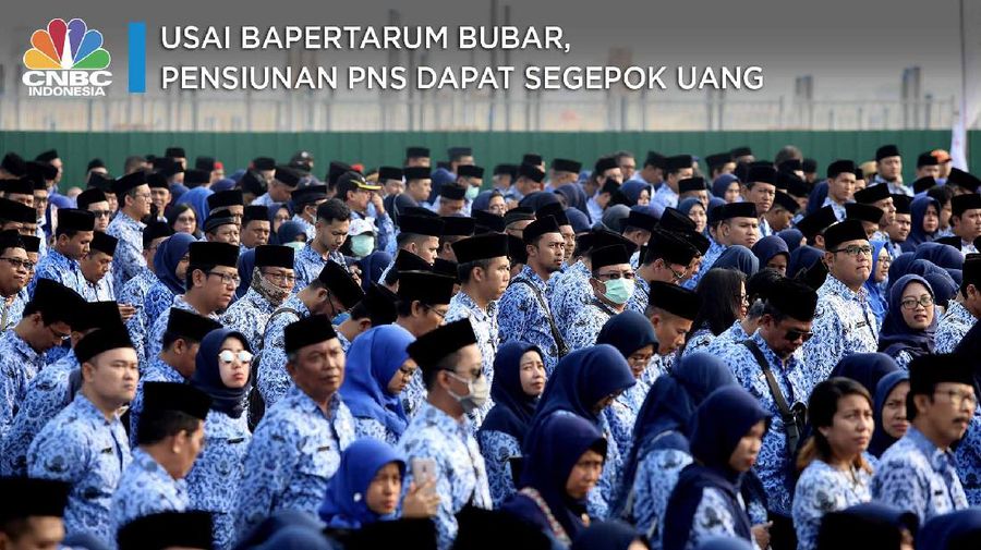 Usai Bapertarum Bubar, Pensiunan PNS Dapat Segepok Uang