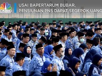 Usai Bapertarum Bubar, Pensiunan PNS Dapat Segepok Uang