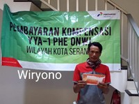 PHE ONWJ Lakukan Pembayaran Kompensasi Bagi Warga Serang