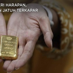 4 Vaksin Beri Harapan, Harga Emas pun Jatuh Terkapar