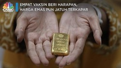 4 Vaksin Beri Harapan, Harga Emas pun Jatuh Terkapar