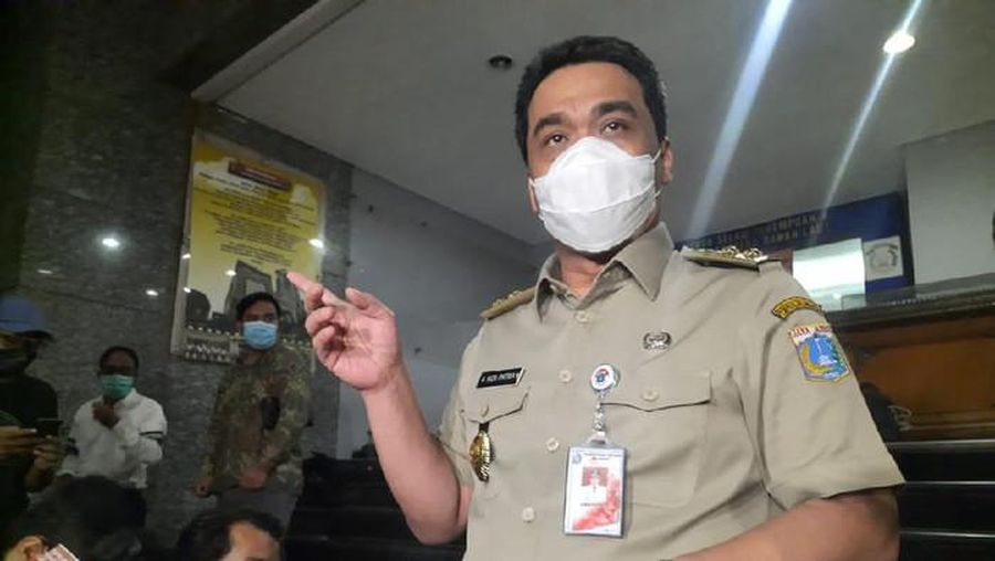 Wagub DKI Jakarta Ahmad Riza Patria terkonfrimasi positif COVID-19. (Yogi Ernes/detikcom)