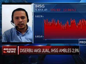 Analis: Terkoreksi 2,96%, Pelemahan IHSG Hanya Jangka Pendek