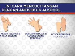 Ini Cara Mencuci Tangan Dengan Antiseptik Alkohol