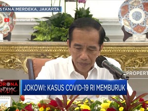 Jokowi Geram Kasus Covid-19 RI Memburuk