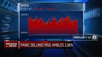 Panic Selling, IHSG Ditutup Ambles 2,96%