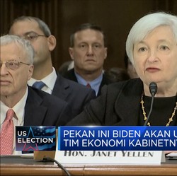 Biden Resmi Calonkan Janet Yellen sebagai Menkeu AS