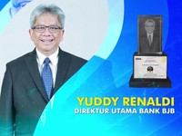 Dirut bjb Yuddy Renaldi Raih Gelar Bankers of The Year 2020