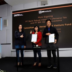 Demi Penetrasi Pembiayaan, BRI & BRI Ventures Jalin Kerjasama