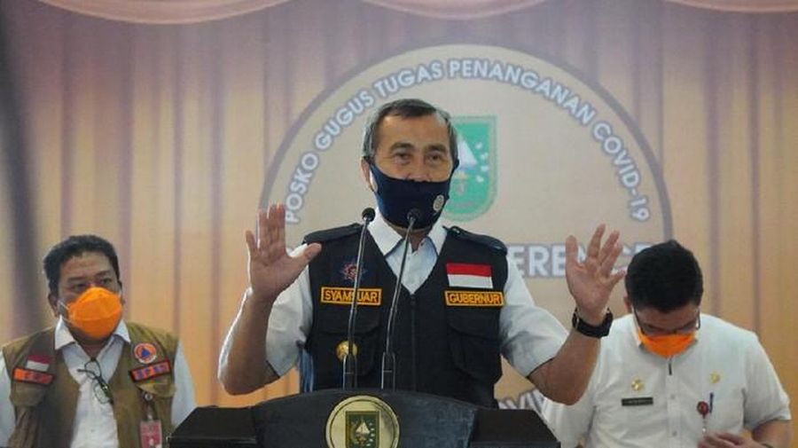 Gubernur Riau Syamsuar (Chaidir/detikcom)