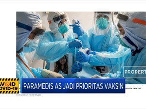 CDC: Paramedis AS jadi Prioritas Vaksin