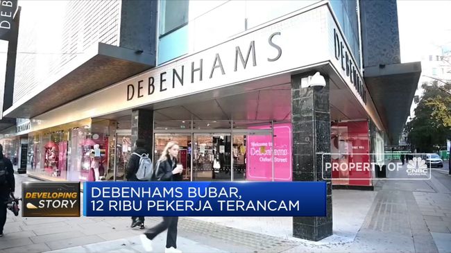 Debenhams Bubar, 12 Ribu Pekerja Terancam