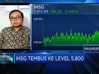 Ditutup Menguat, IHSG Tembus Level 5.800