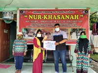 Pertagas Berikan Santunan ke Anak Yatim dan Dhuafa