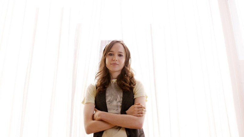 Actress Ellen Page poses for a portrait at the 34th Toronto International Film Festival in Toronto Tuesday, Sept. 15, 2009. (AP Photo/Carlo Allegri)