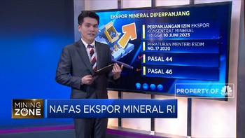 Nafas Ekspor Mineral RI