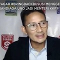 #BringBackBuSusi Menggema, Sandiaga Uno Jadi Menteri KKP?