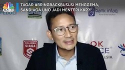 #BringBackBuSusi Menggema, Sandiaga Uno Jadi Menteri KKP?