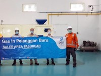PGN Alirkan Gas ke Industri Bipang Pasuruan