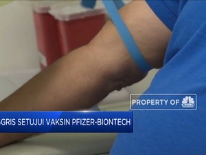 Inggris Setujui Vaksin Pfizer-BioNTech