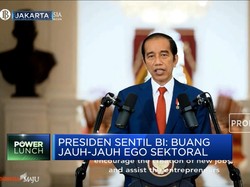 Jokowi Sentil BI Cs: Buang Jauh-jauh Ego Sektoral