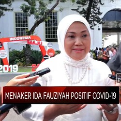 Menaker Ida Fauziyah Positif Covid-19