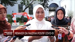 Menaker Ida Fauziyah Positif Covid-19