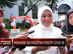 Menaker Ida Fauziyah Positif Covid-19