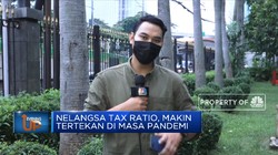Nelangsa Tax Ratio, Makin Tertekan Di Masa Pandemi