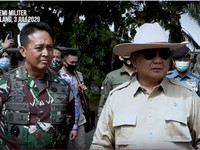 Prabowo, Andika Perkasa & Momen Jumpa Enzo Allie di Magelang