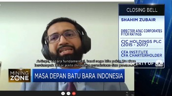 Pandangan Fitch Soal Dampak Pakta Dagang Batu Bara RI-China
