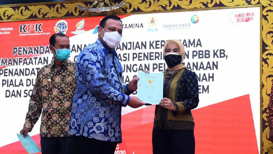 Pertamina melakukan penandatanganan perjanjian kerja sama pemanfaatan aset di Kawasan Golf Kenten dengan Pemerintah Provinsi Sumatera Selatan (Sumsel) dan Pemerintah Kota Palembang. Ist