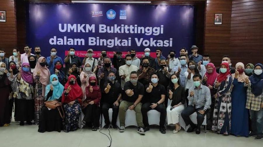 UMKM Bukittinggi dalam bingkai vokasi. Ist